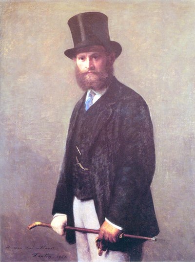 Portrait of Édouard Manet by Édouard Manet
